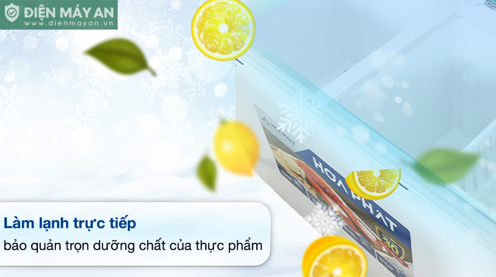 Tủ đông Hòa Phát 271 Lít HPF BD6271